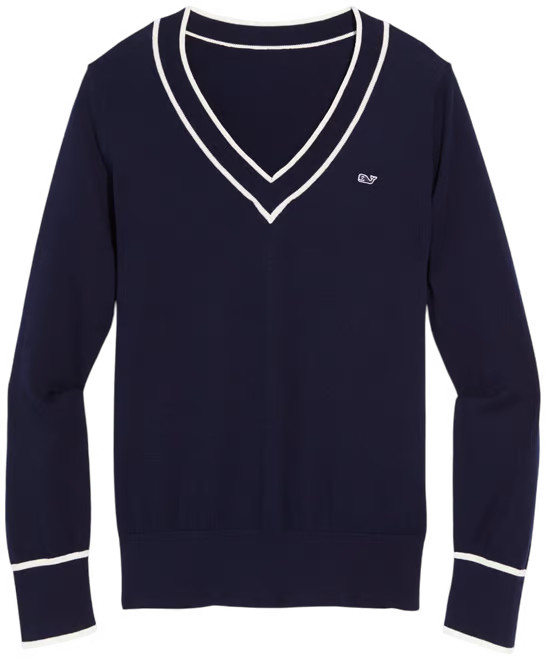 Cotton Cashmere Heritage V-Neck Sweater | vineyard vines