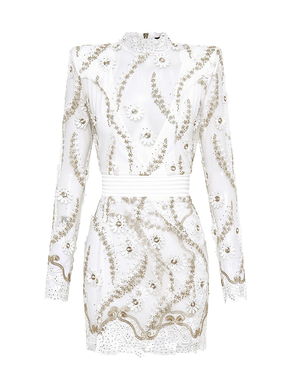 Women's Raise Your Hand Minidress - White - Size 8 | Saks Fifth Avenue