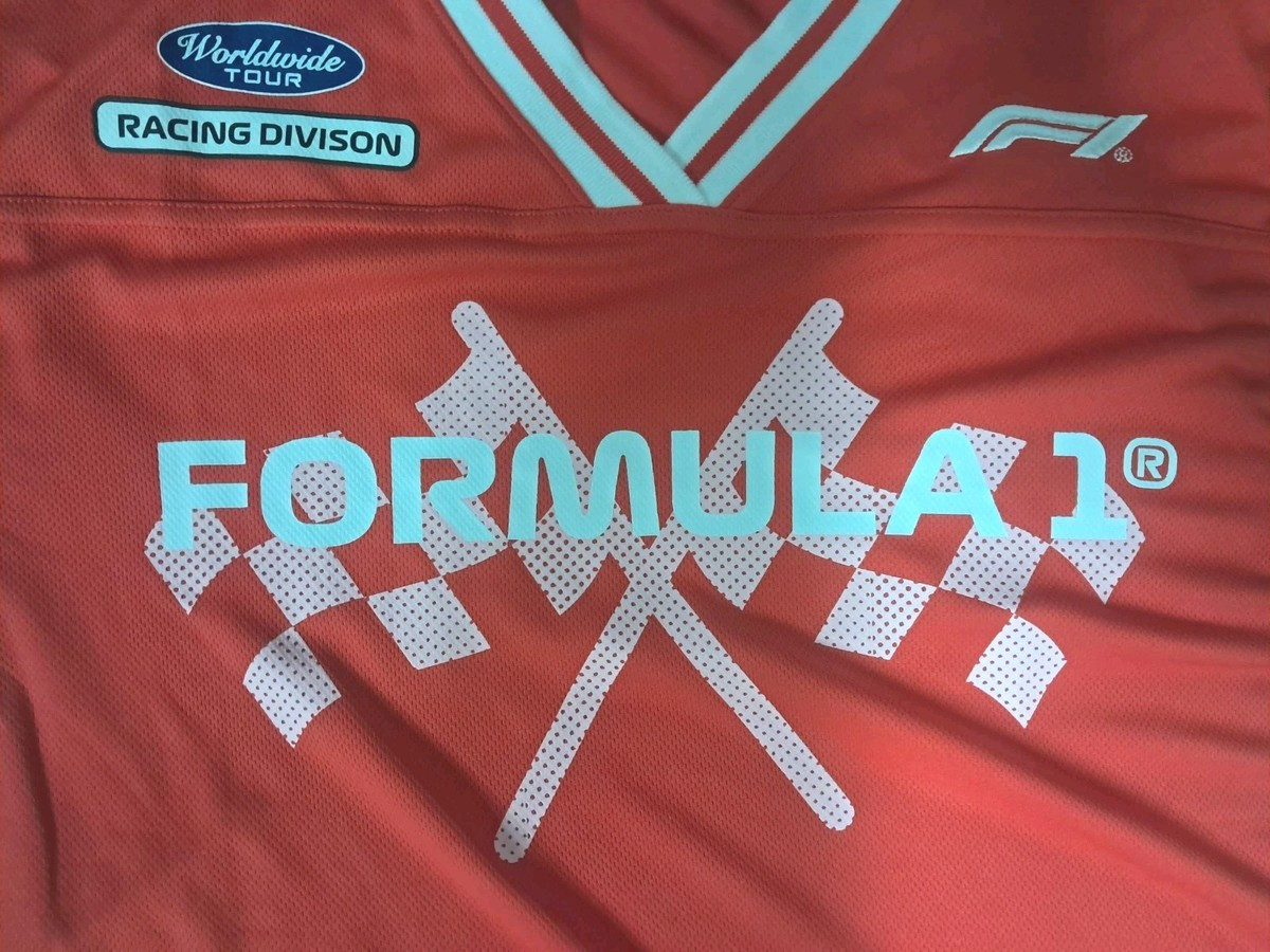 Formula 1 F1 Racing Jersey Women's Size M Red #75 Worldwide Tour Racing Division | eBay US
