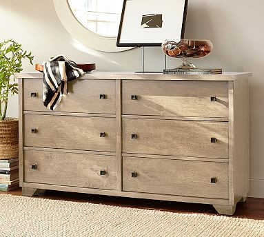 Sumatra 6-Drawer Wide Dresser | Pottery Barn (US)