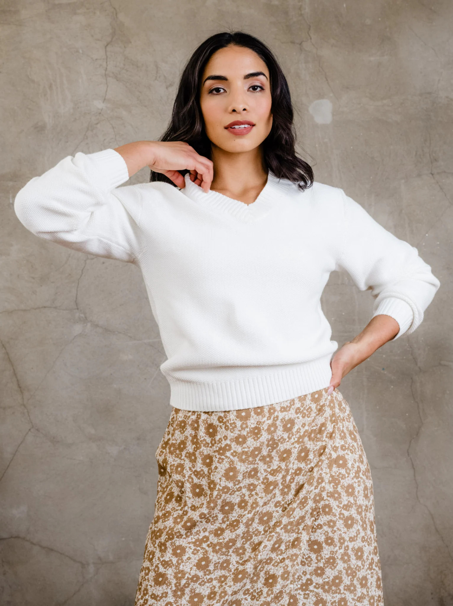 Haven Seed Stitch Sweater | ABLE Clothing