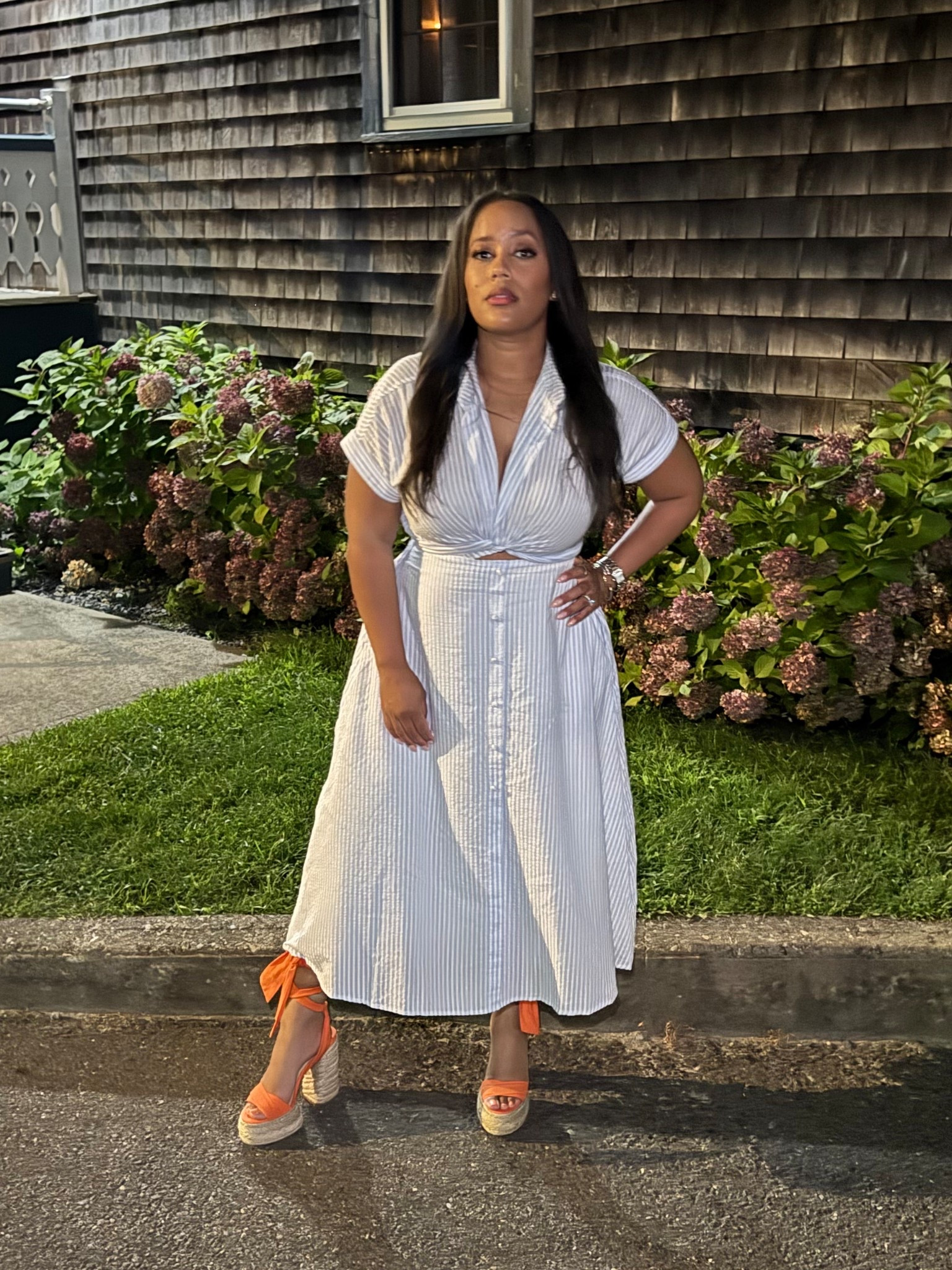 Obsessed with this seersucker cutout dress that I wore for my  birthday! Last minute find, affordable and flattering. 10/10

#LTKFindsUnder100 #LTKMidsize #LTKTravel
