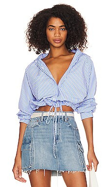 Alpine Drawstring Button Up
                    
                    LNA | Revolve Clothing (Global)