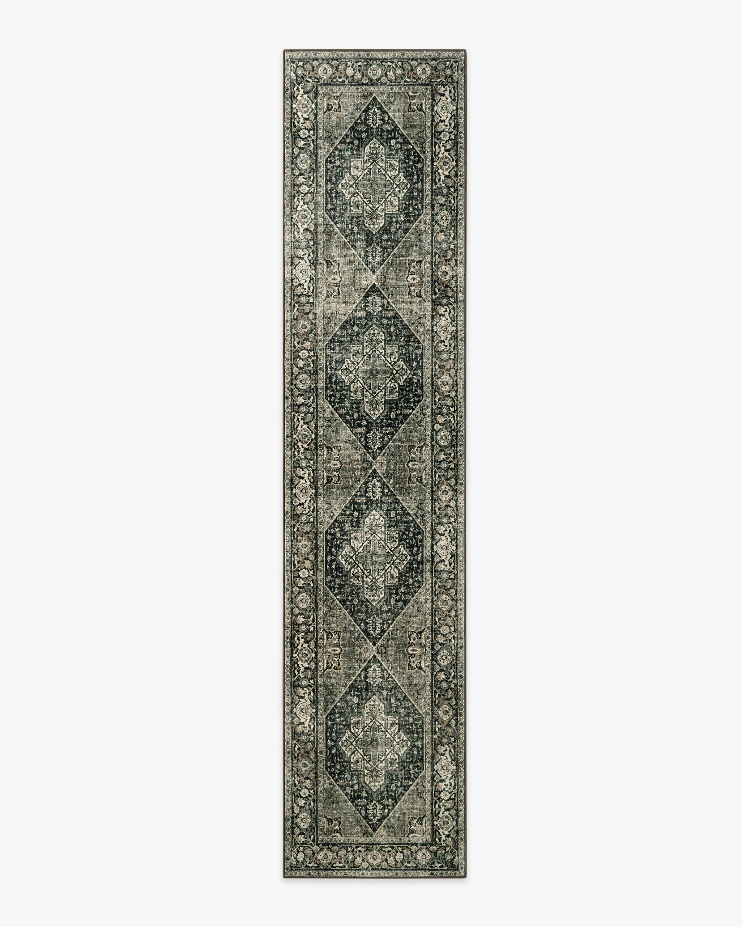 Santiago Soft Black Rug | Ruggable