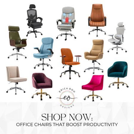 #WFH but without the aches and pains. Shop stylish office chairs that keep you aligned & energized all day long!🔋 #homeofficedesign

#LTKhome