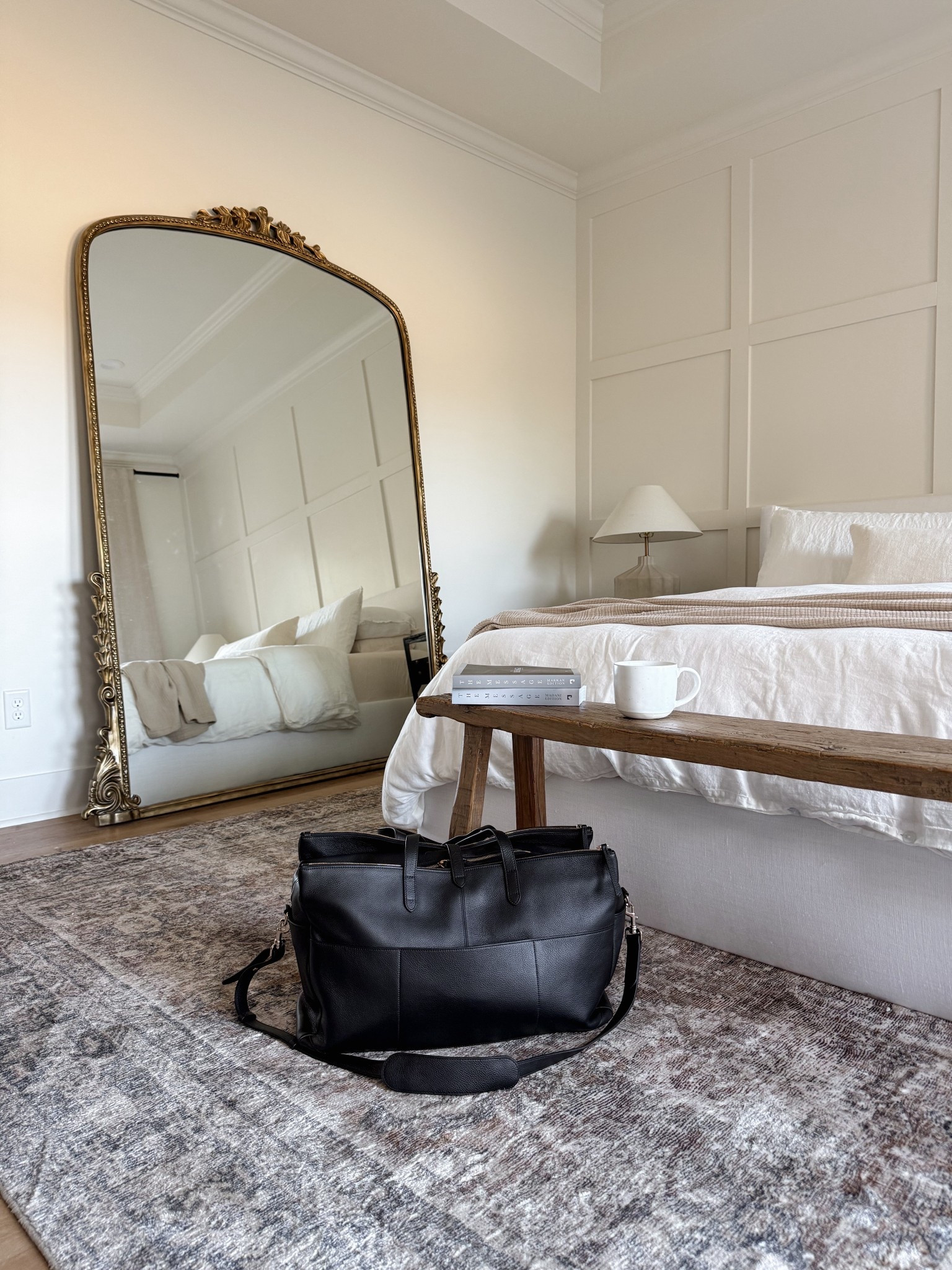 Italian Leather Weekender Bag! The quality is SOOO GOOD! 

#LTKGiftGuide