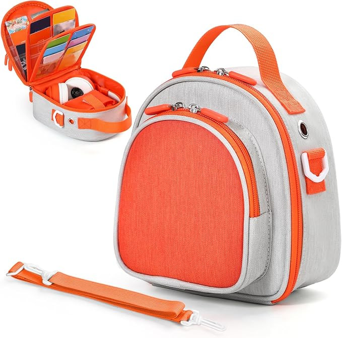 Carrying Case Compatible with Yoto Mini (2024 Edition),30 Cards Storage Bag with Handle and Shoul... | Amazon (US)