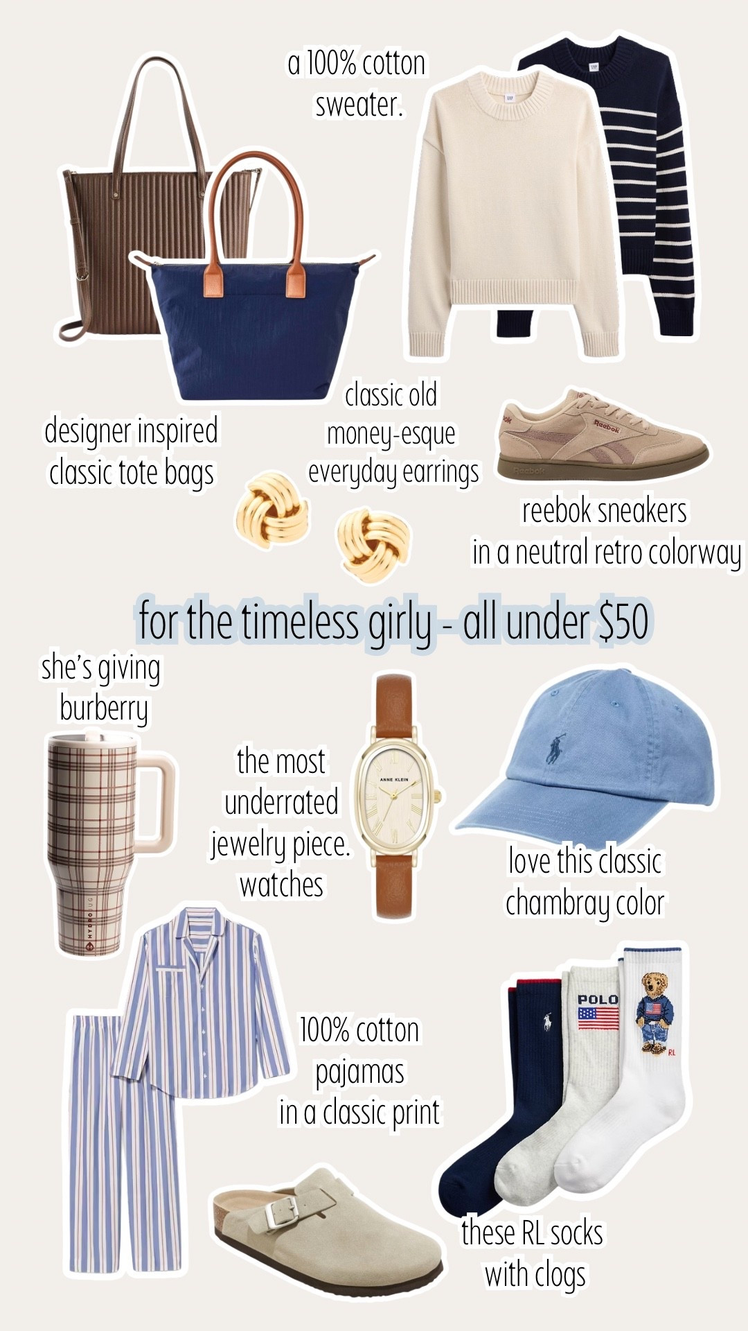 timeless gift ideas under $50 

#LTKGiftGuide #LTKFindsUnder50 #LTKHoliday