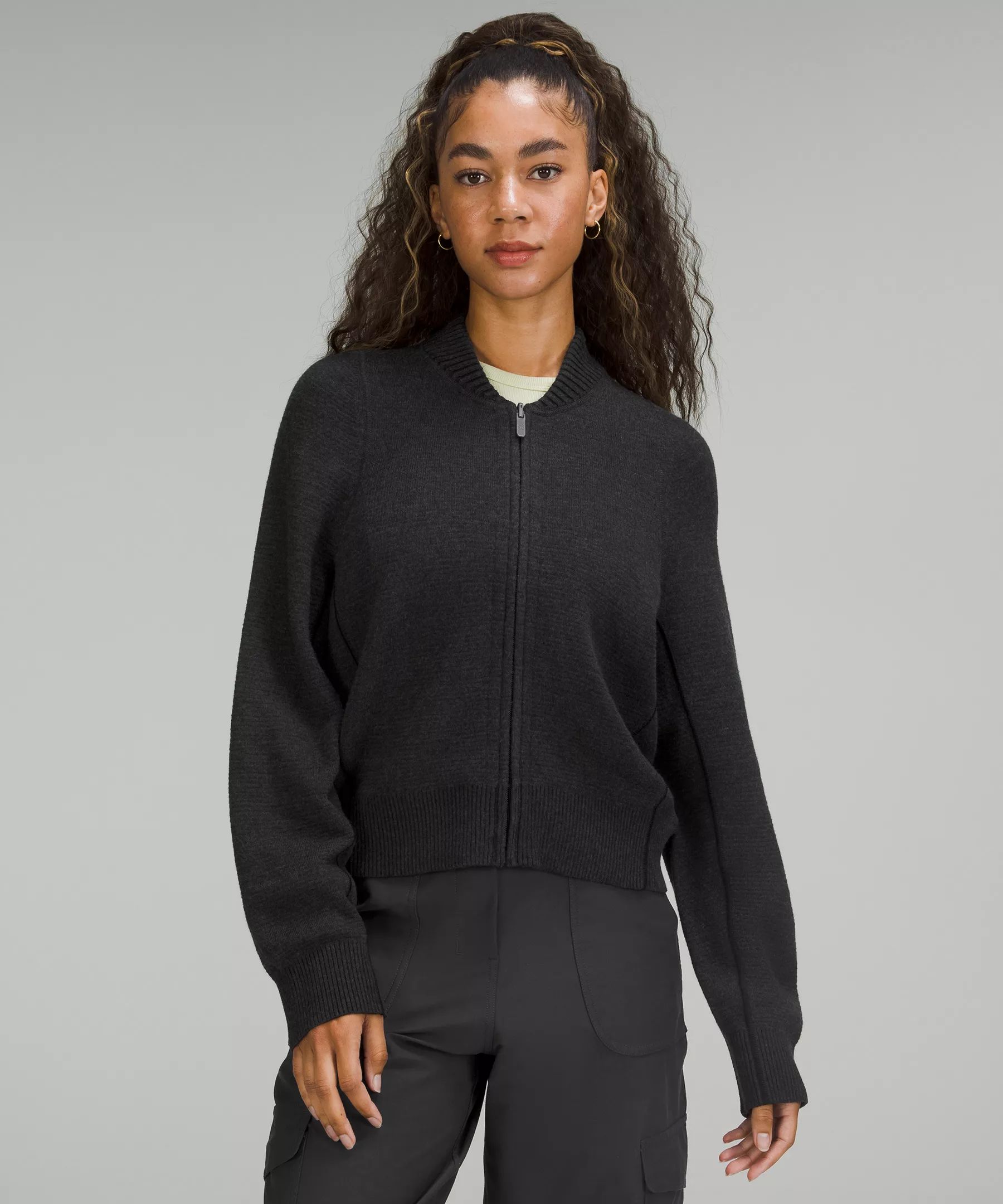 Reversible Double-Knit Zip-Up Sweater | Women's Hoodies & Sweatshirts | lululemon | Lululemon (US)