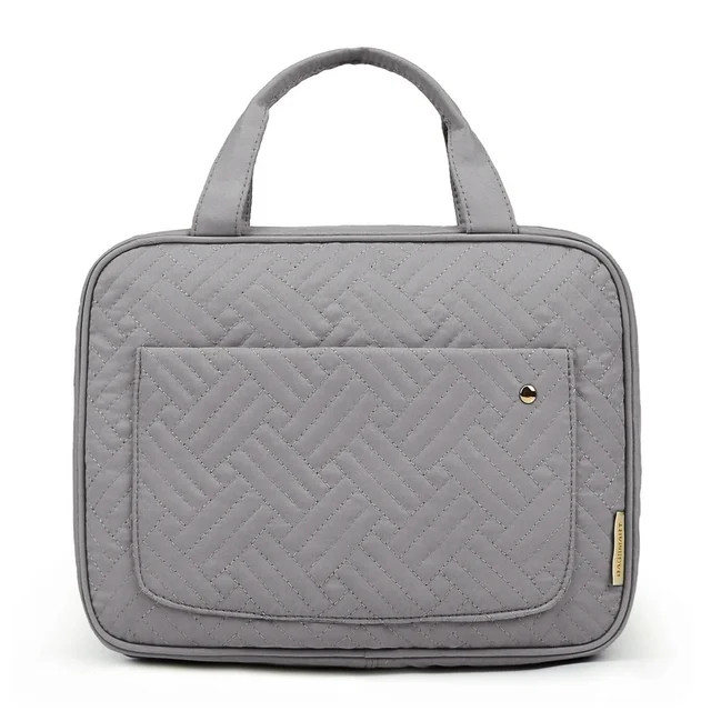 BAGSMART Full Size Toiletry Bag, Makeup Cosmetic Bag with Hanging Hook, Water-resistant Travel Or... | Walmart (US)