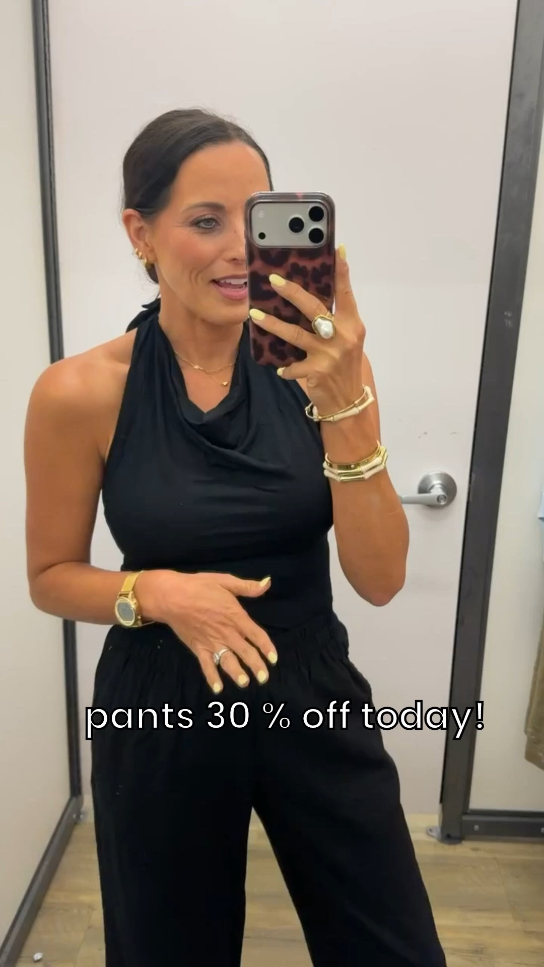 love this classy black look!🖤

black outfit, halter top outfit, wide leg pants look, chic everyday outfit, monochrome style, elevated basics, effortless outfit, 30% off today, affordable fashion find

#ltkfinds #ltkunder100 #chicstyle #allblackoutfit #casualoutfits #everydaystyle #budgetfriendlyfashion #ootdinspo #minimalstyle
