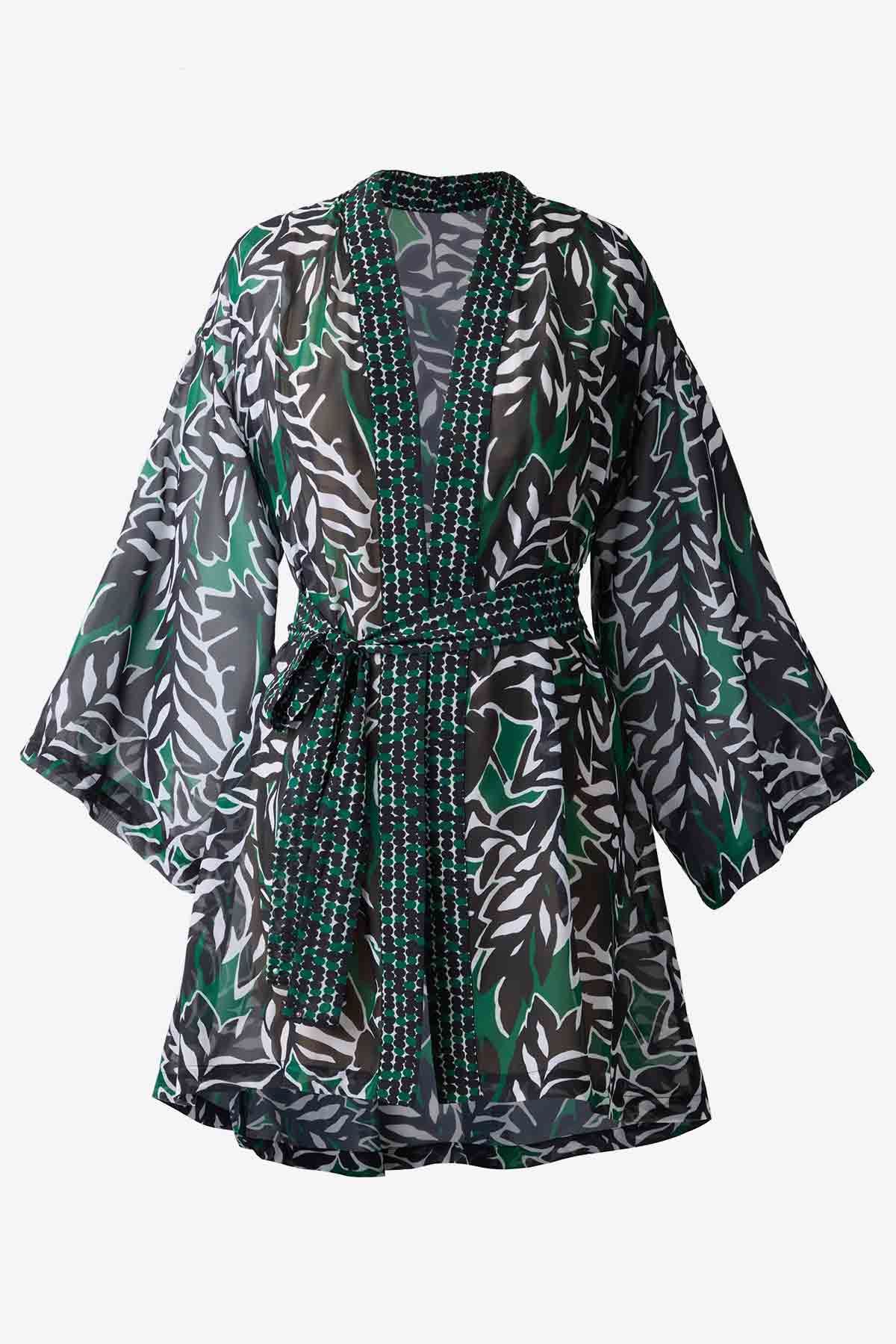 Miraclesuit Palma Verde Kimono Swim Cover Up | MiracleSuit