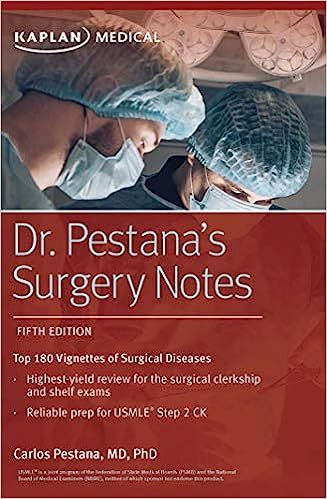 Dr. Pestana's Surgery Notes



Paperback – April 7, 2020 | Amazon (US)