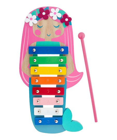 Pink & Blue Mermaid Xylophone Toy | Zulily