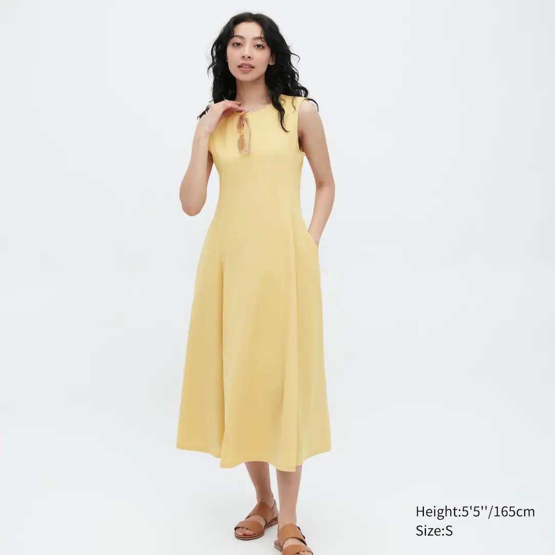 ROBE AIRISM ULTRA STRETCH SANS MANCHES | Uniqlo FR
