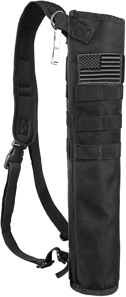 KRATARC Archery Lightweight Back Arrow Quiver Dual Use Foldable Compact Hip Arrows Bag with Molle... | Amazon (US)