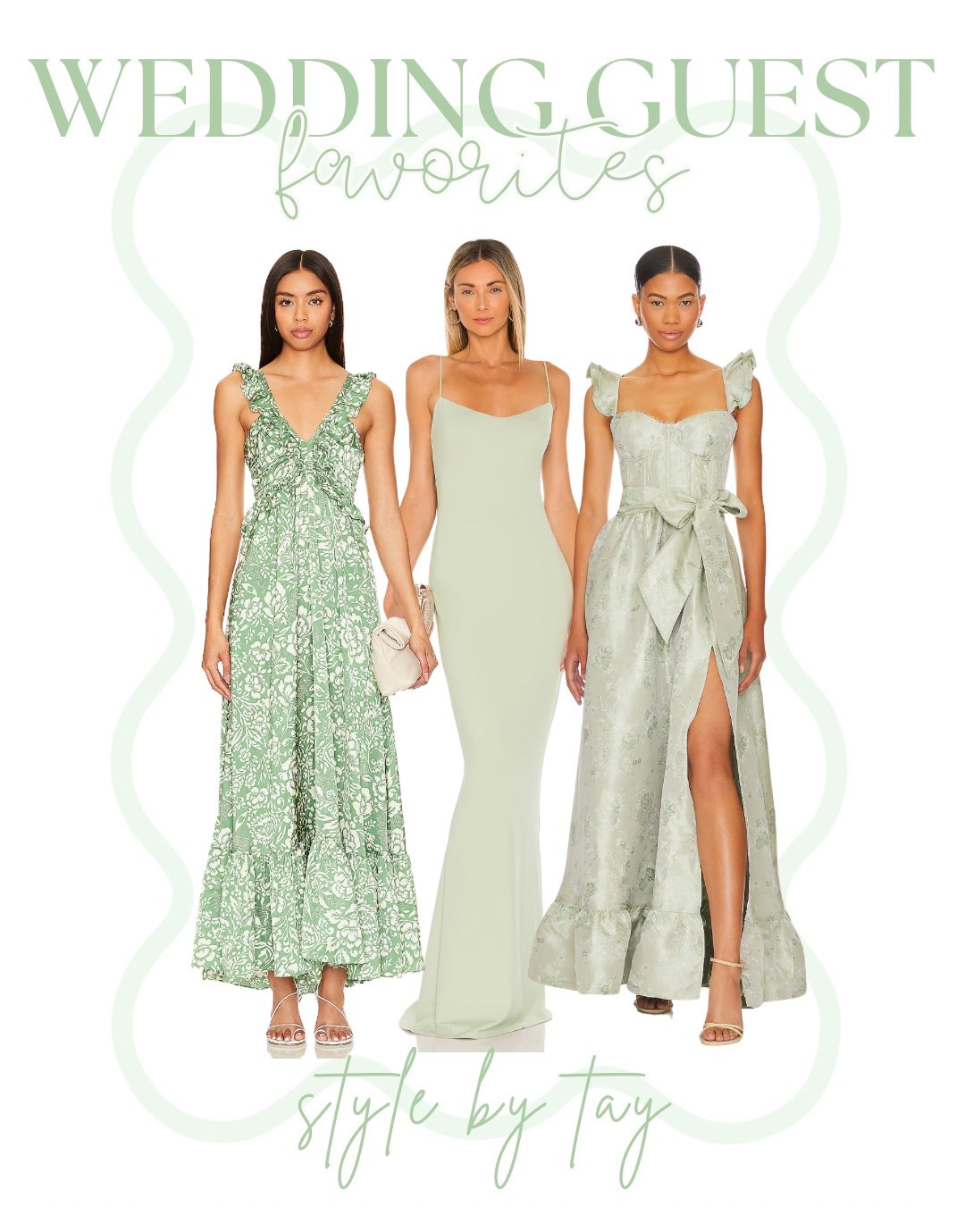 Green wedding guest dresses for spring & summer 

#LTKSeasonal #LTKWedding #LTKStyleTip