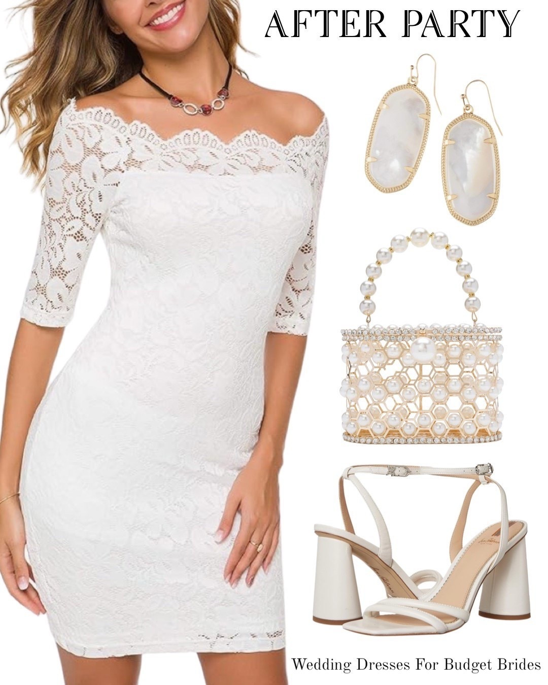 White lace dress and accessories on Amazon for the bride to be. 

Engagement photo shoot dress, engagement party dress, bachelorette party dress, bridal shower dress, rehearsal dinner dress, after party dress, reception dress. 

#LTKSeasonal #LTKWedding