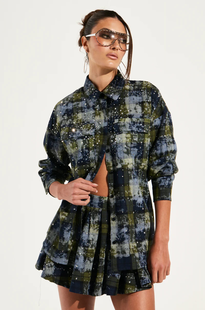 WONDERWALL BUTTON DOWN TOP | AKIRA