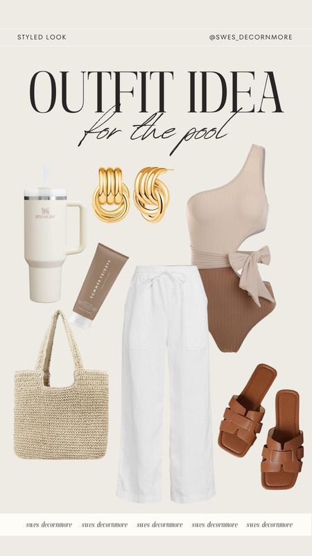 Outfit idea of the day! Perfect for the pool or beach 

#LTKstyletip #LTKswim #LTKSeasonal