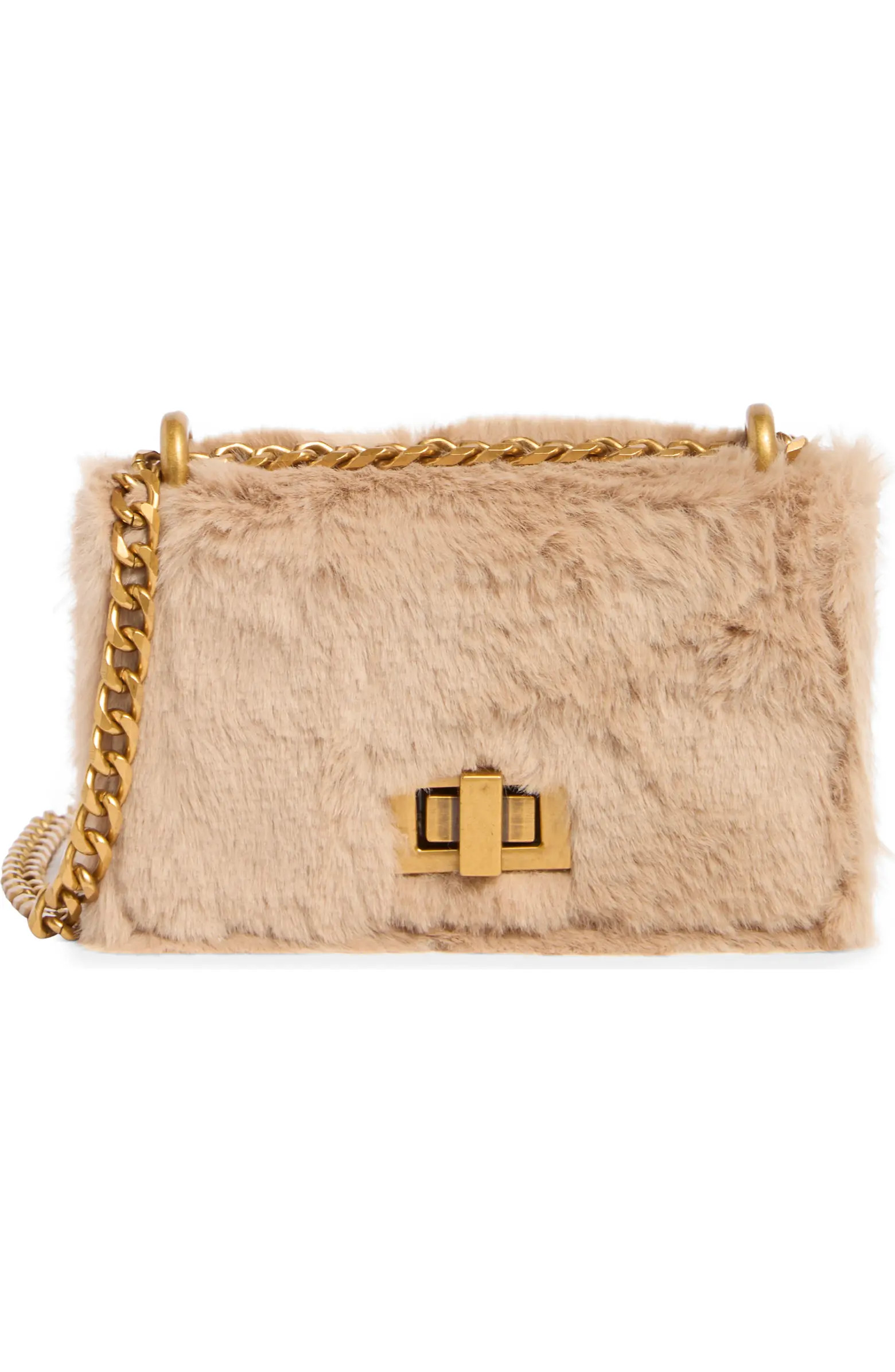 Steve Madden Broy Faux Fur Mini Crossbody Bag | Nordstromrack | Nordstrom Rack