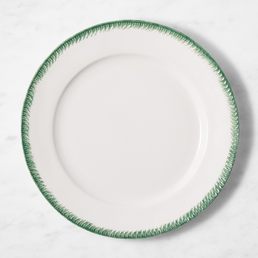 AERIN x Williams Sonoma Feathered Edge Chargers | Williams-Sonoma