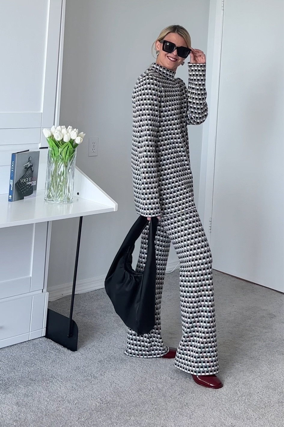 I'm 5'4 the pants were a little long in me,   They would fit perfectly with heels.   

#LTKSeasonal