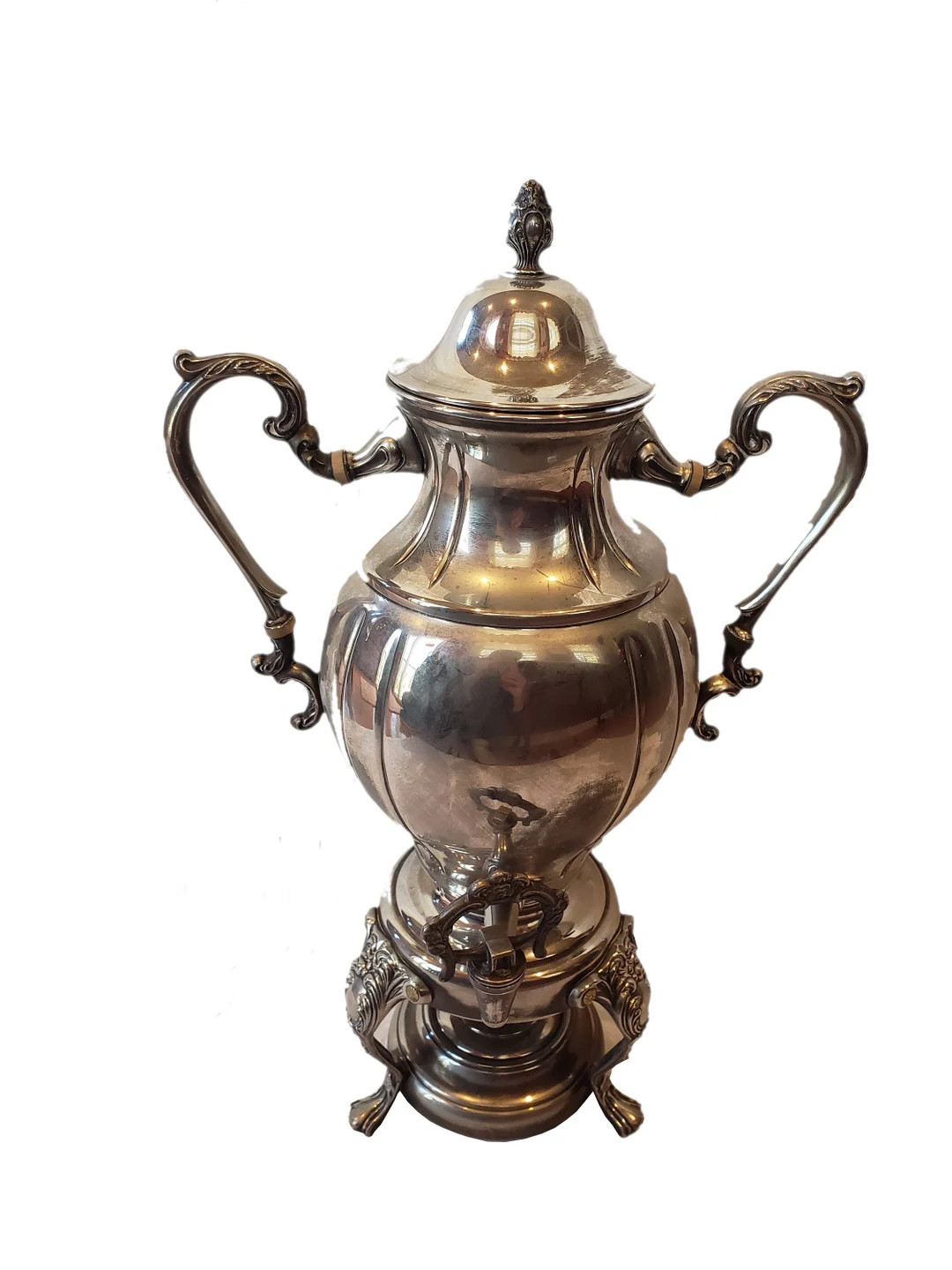 Vintage Silver Colored Drink Dispenser Coffee, Tea, Hot Water, Juice, Breakfast Drink Dispenser V... | Etsy (US)