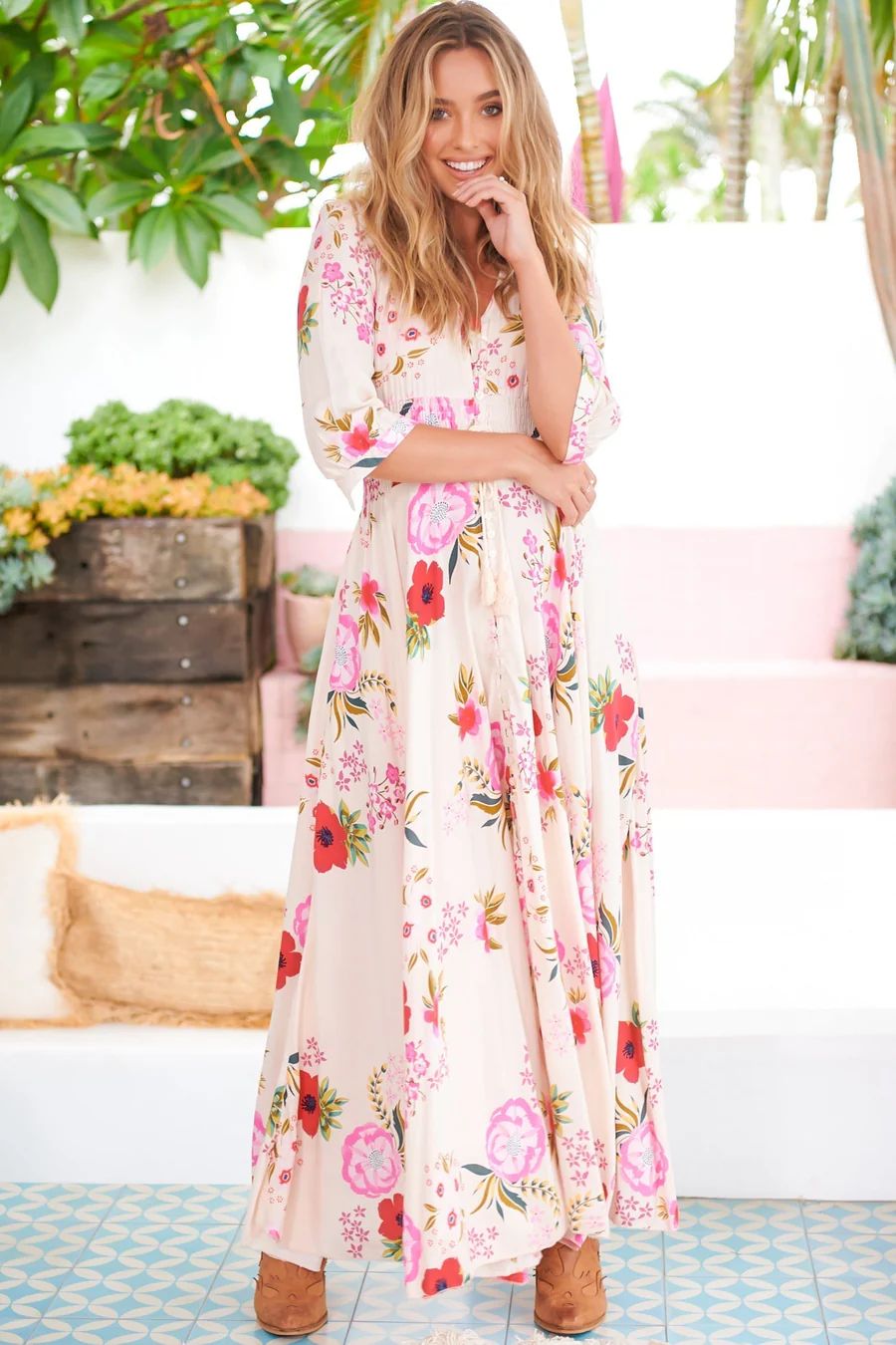 Indiana - Heartbreaker Maxi Dress | Salty Crush