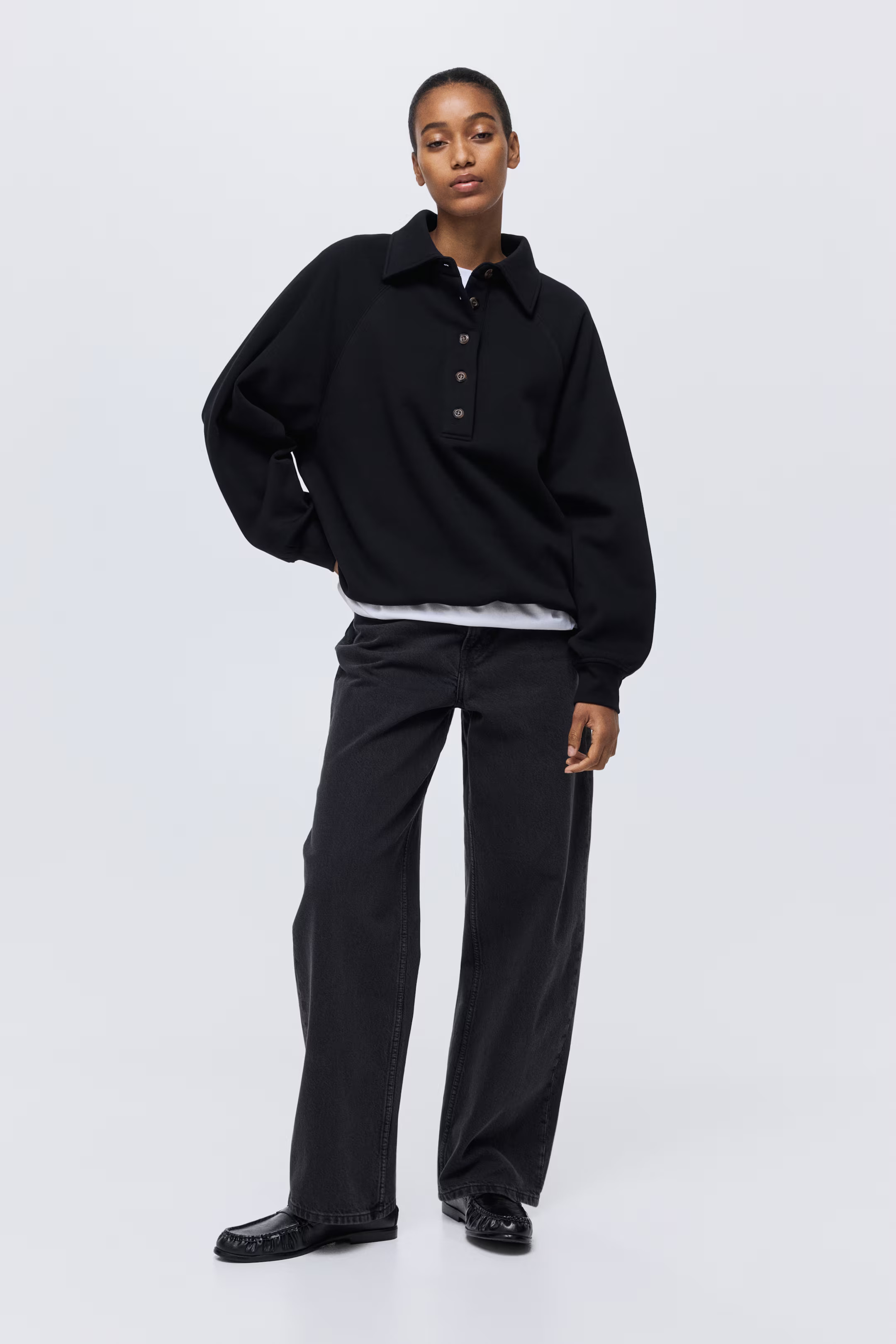 Polo Sweatshirt | H&M (US + CA)