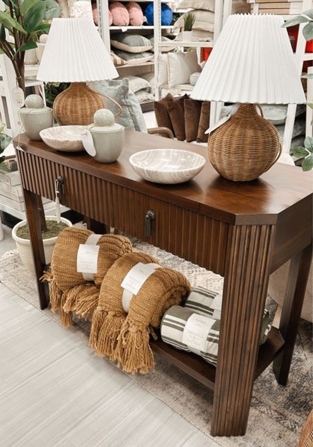 Loving the details of this beautiful console! Two sizes available!

#LTKhome #LTKstyletip