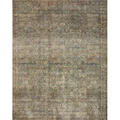 Amber Lewis x Loloi Morgan Sea / Sage Area Rug feat. CloudPile | Wayfair North America