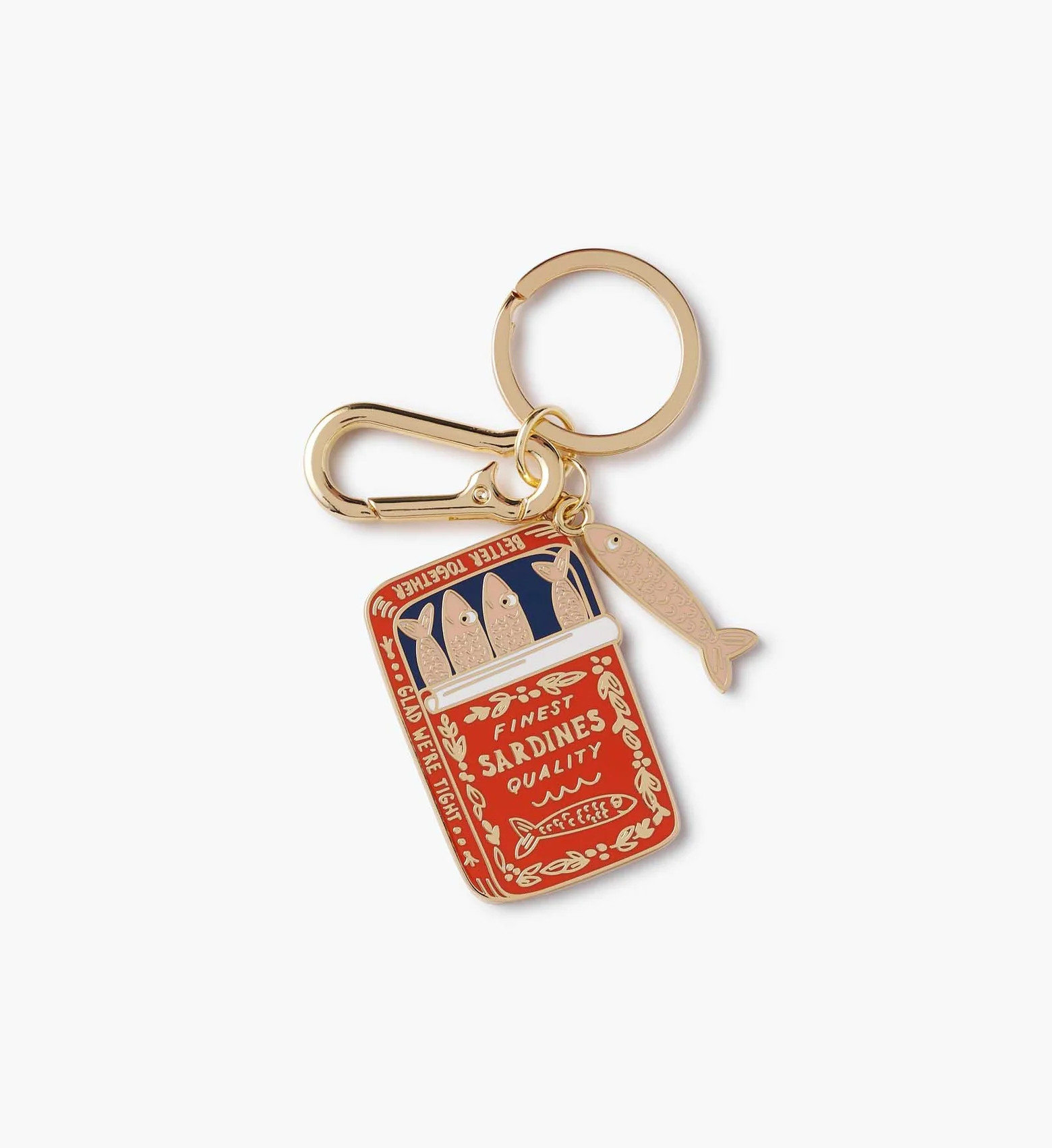Enamel Keychain - Butter Not Lose 'Em | Rifle Paper Co.