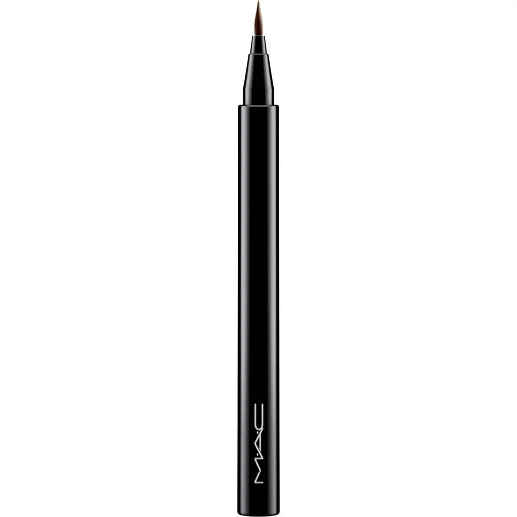 MAC Cosmetics Brushstroke Liquid Eyeliner Pen in Brushbrown at Nordstrom | Nordstrom