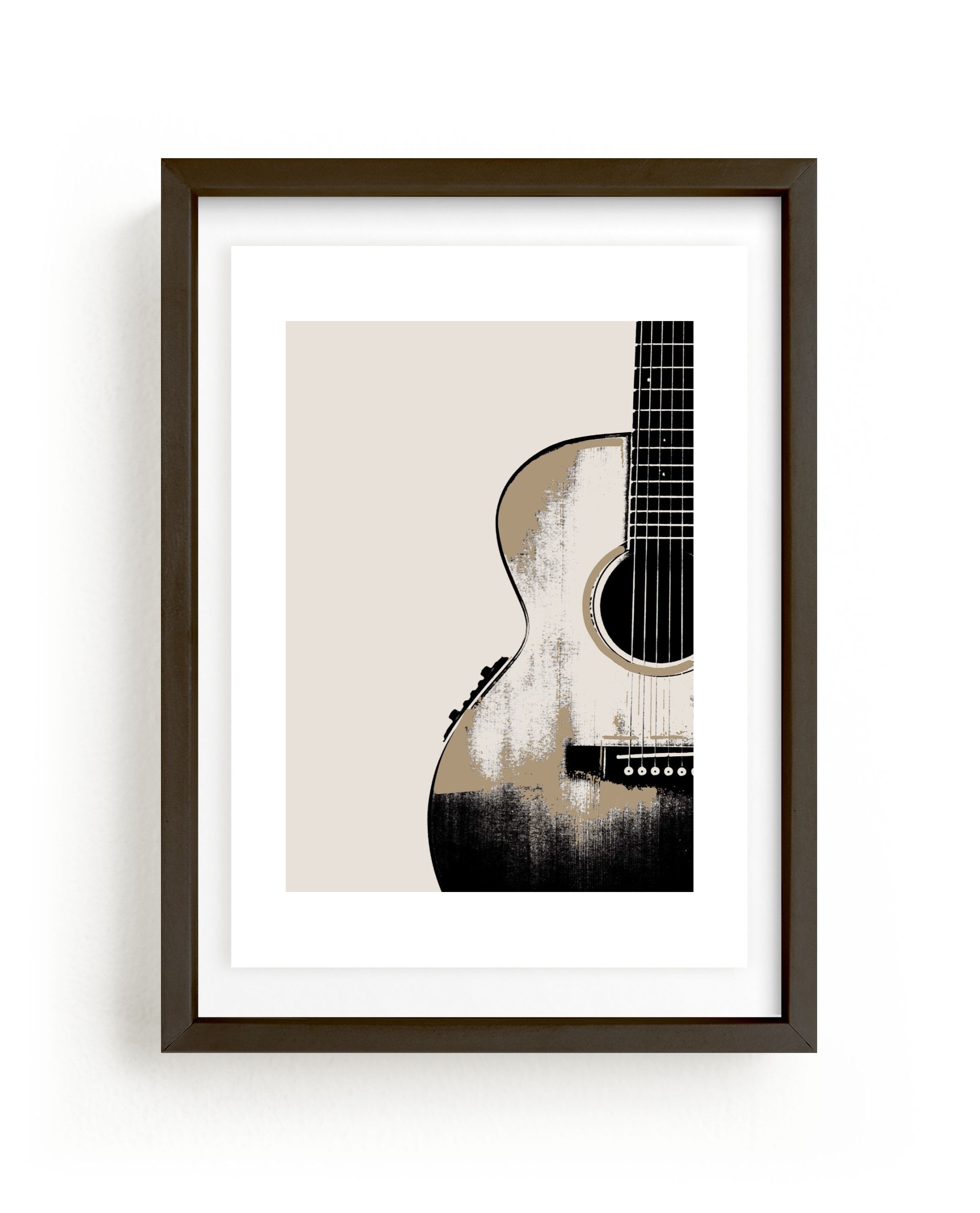 "Acoustic" - Mixed Media Limited Edition Art Print by Char-Lynn Griffiths. | Minted