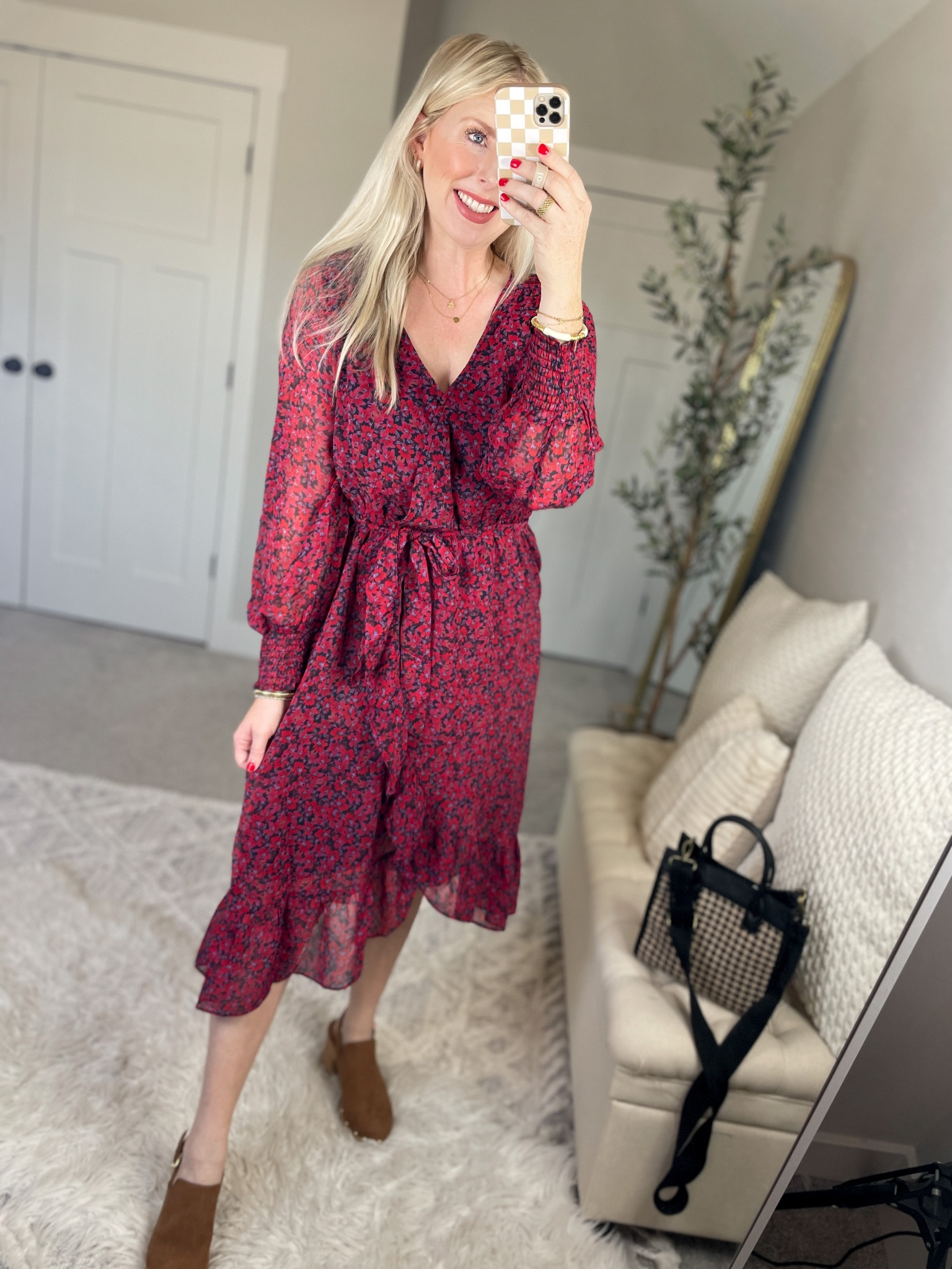 Daily try on, Walmart outfit, Walmart fashion, time and tru, midi dress 

#LTKshoecrush #LTKSeasonal #LTKfindsunder50