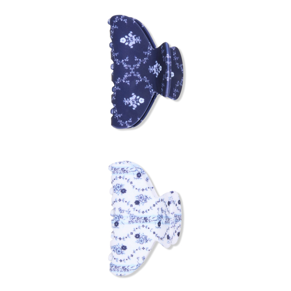 Wet Brush x Hill House Small Claw Clips - Blue Vine Stripe | Ulta