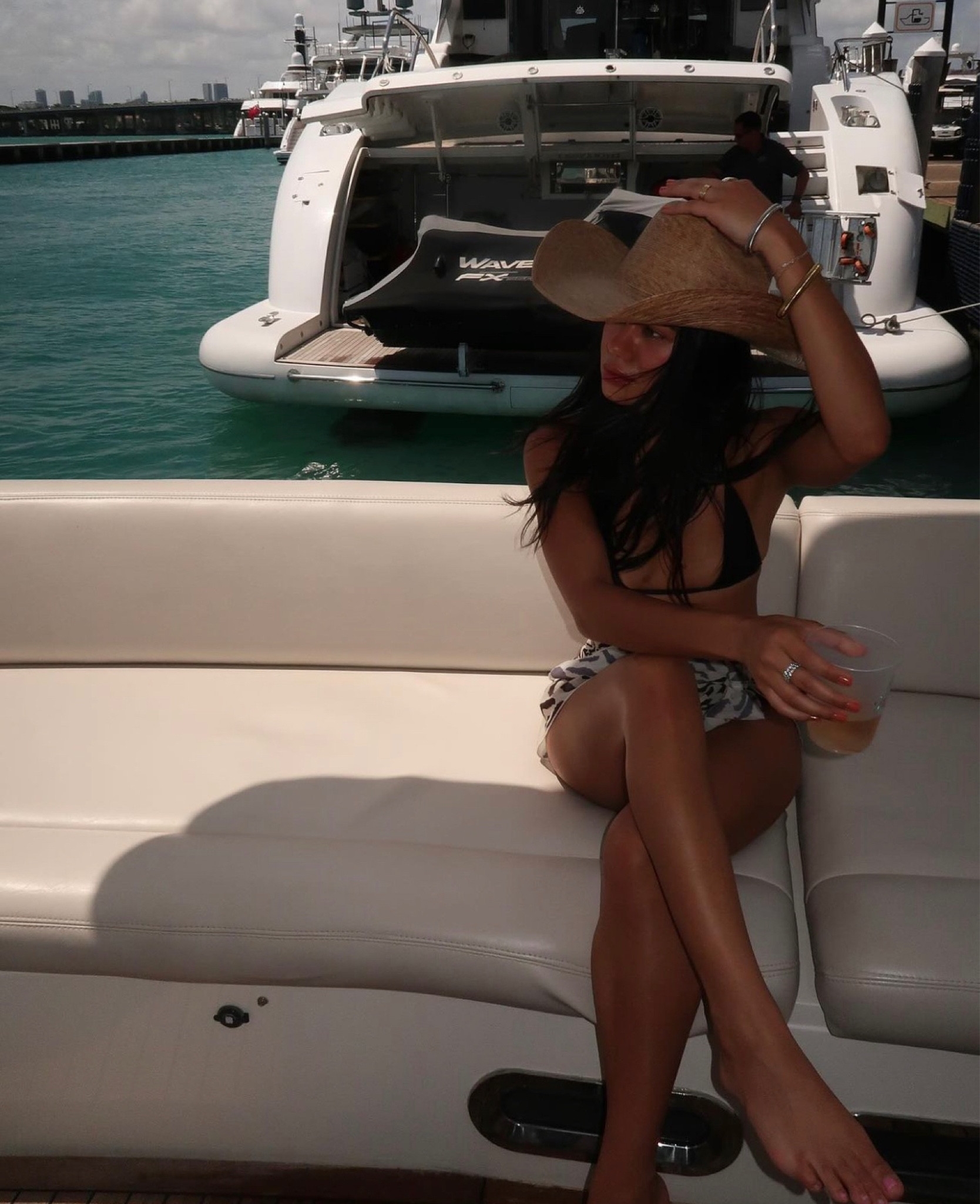 summer boat day bikini inspo black uncle studios bikini top and bottom, amazon zebra sarong, cowgirl hat

#LTKFindsUnder50 #LTKFindsUnder100 #LTKStyleTip