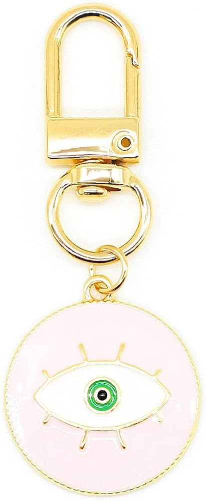 Evil Eye Keychain Protection Charm for Women Men Car Key Ring Bag Purse Accessories Good Luck Amu... | Amazon (US)