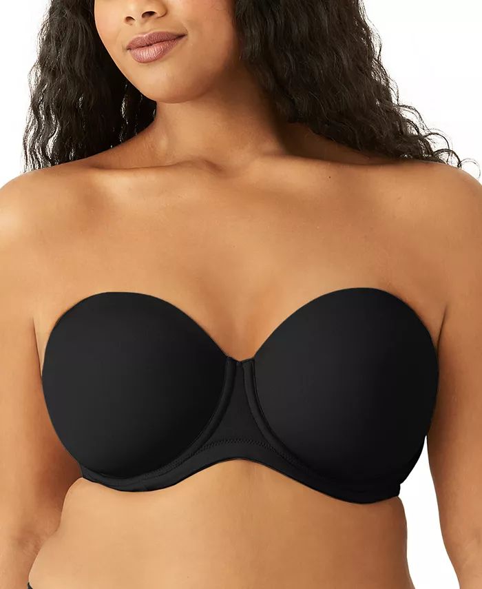 Wacoal Red Carpet Full Figure Underwire Strapless Bra 854119, Up To I Cup - Macy's | Macy's