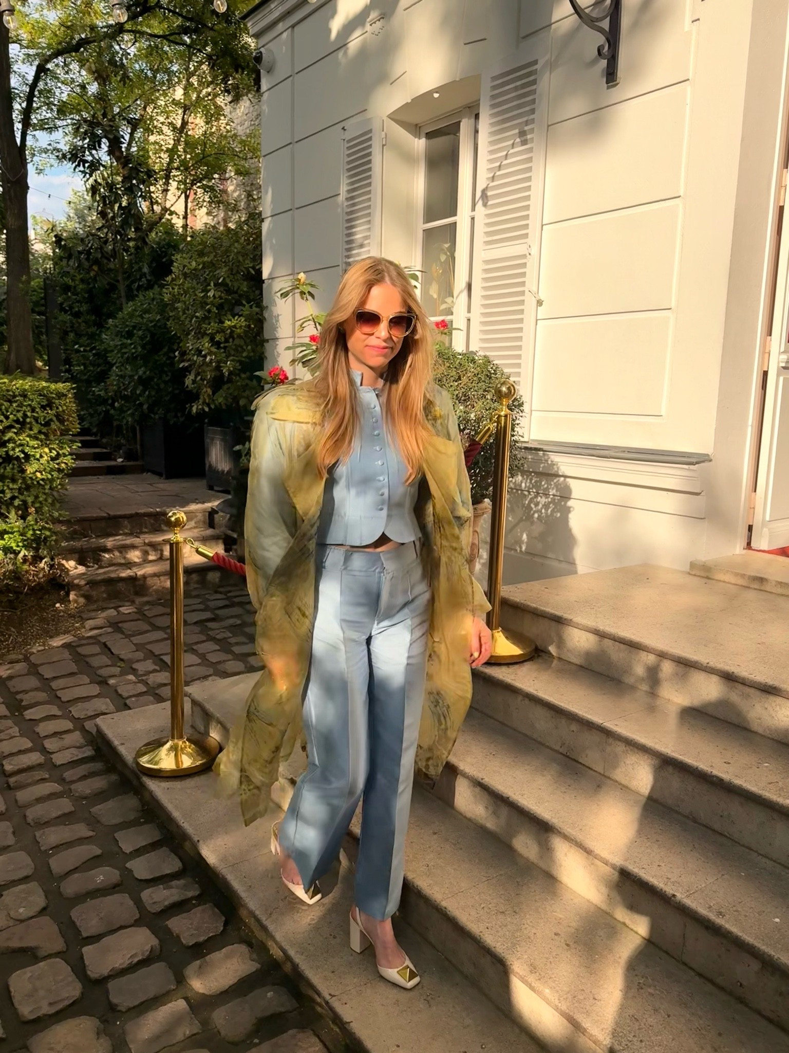 My favorite set, paired with an organza trench to elevate the look, is the perfect accessory for your French Euro summer vacation. I didn’t realize I needed this accessory!

#LTKdayinmylife #LTKTravel #LTKootd