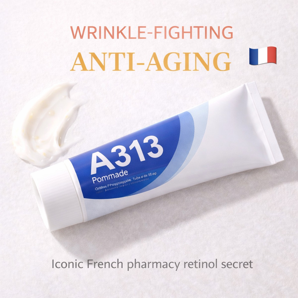 This iconic French pharmacy retinol cream is a cult favorite for smoothing wrinkles and improving skin texture. A313 vitamin A pommade helps support collagen, refine pores, and boost radiance for firmer, more youthful-looking skin. A beginner-friendly retinoid loved in French skincare routines.

#A313 #FrenchRetinol #AntiAgingSkincare #WrinkleCare #RetinolRoutine #FrenchPharmacyBeauty #VitaminA #SkinRenewal #SmoothSkin #CultSkincare 

 #LTKselfcare #LTKBeauty