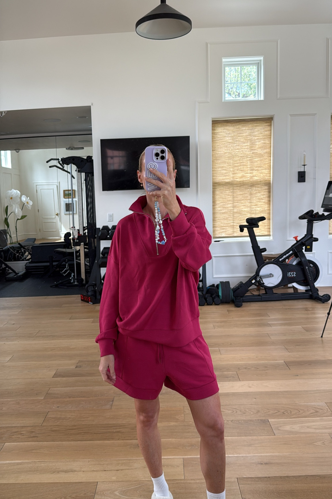 Small in shorts and top! @Varley 

#LTKgrwm #LTKootd #LTKdayinmylife