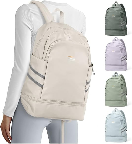 coofay Women's Waterproof Travel Gym Backpack      
 Nylon  

 Children | Amazon (US)