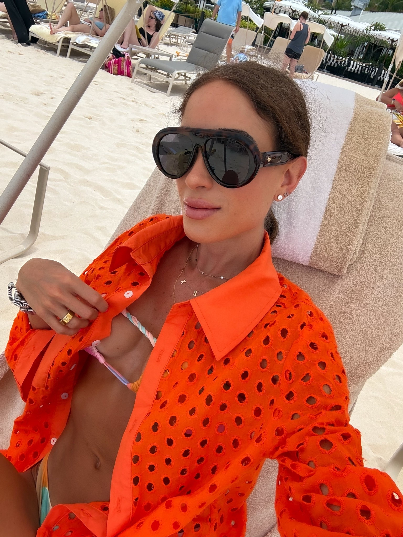 If you haven’t gotten this cover up shirt, you need it! Looks so high end and comes in a ton of colors

#LTKPetite #LTKSwim