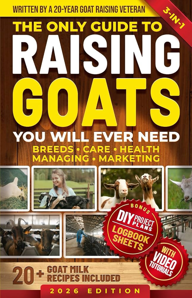 The Only Guide to Raising Goats You Will Ever Need: How to Raise High-Quality Dairy and Meat Goat... | Amazon (US)