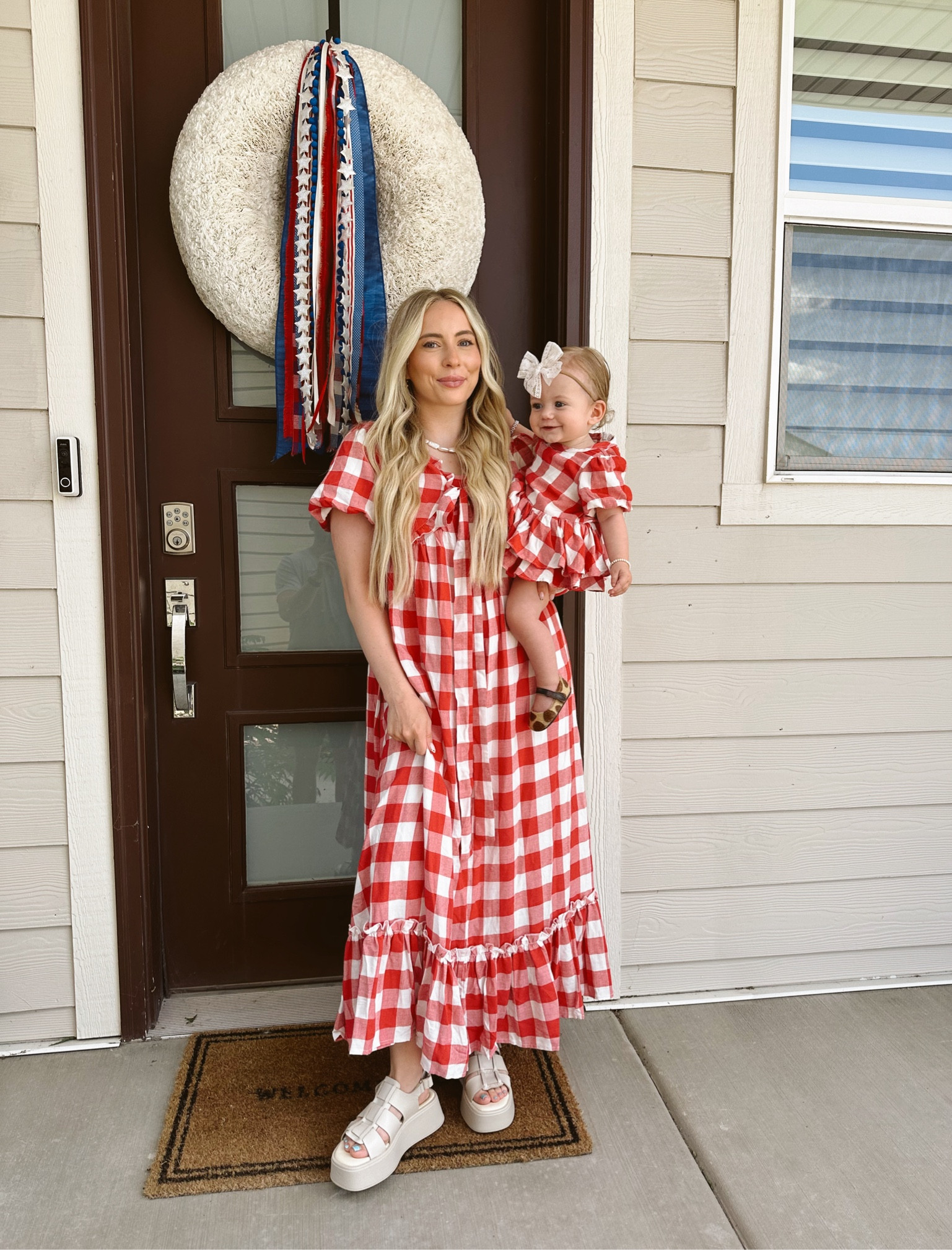 Love these matching gingham dresses!! 

#LTKFamily #LTKKids