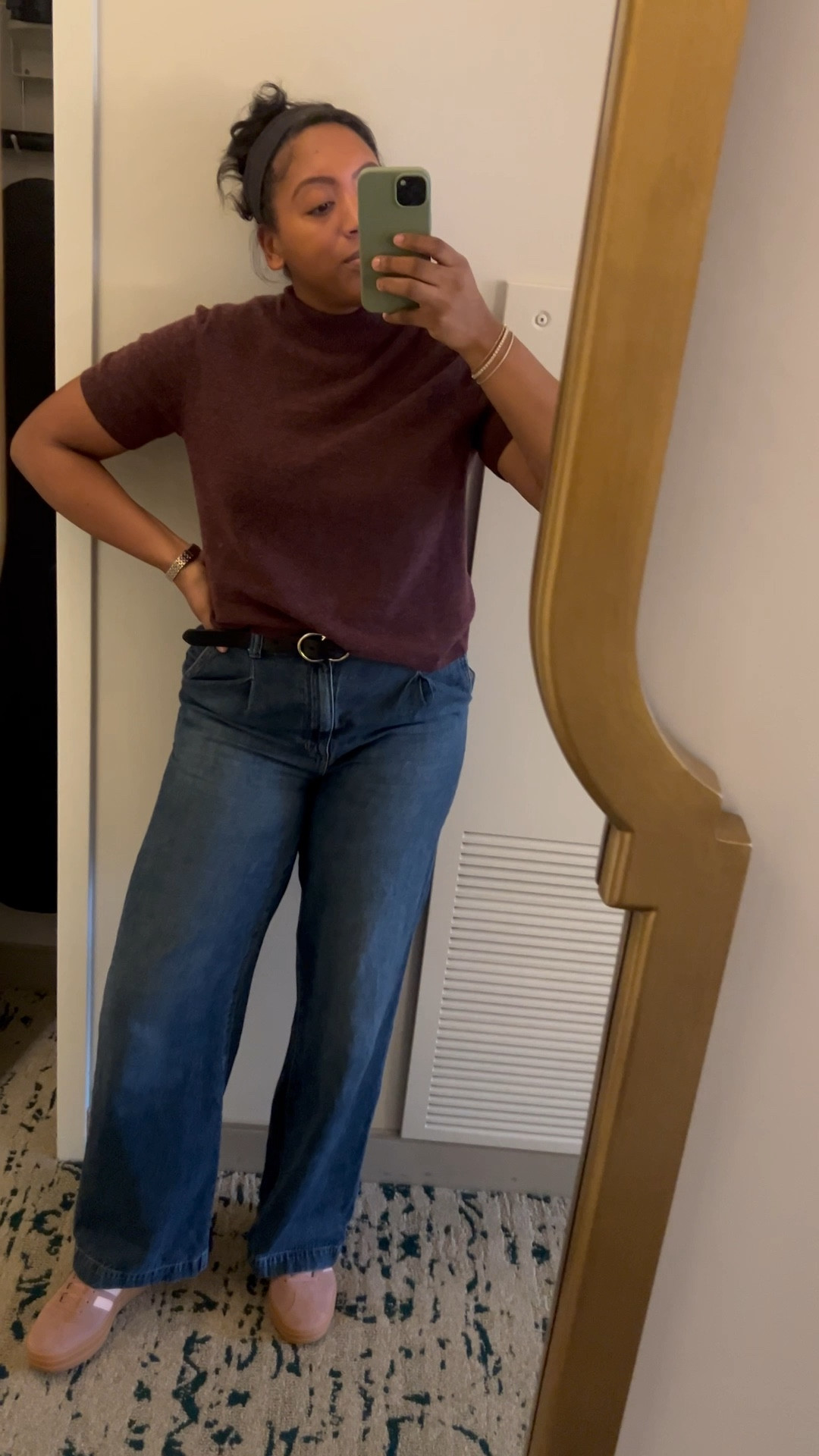 Casual work ootd! If you are a size 9 these shoes are $50!

#LTKdayinmylife #LTKWorkwear #LTKootd