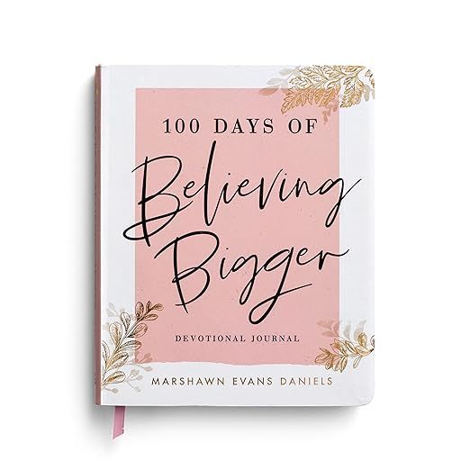 100 Days of Believing Bigger: A Devotional Journal     Paperback – September 21, 2020 | Amazon (US)