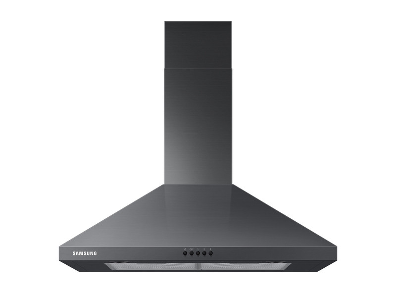30" Wall Mount Hood in Black Stainless Steel | Samsung